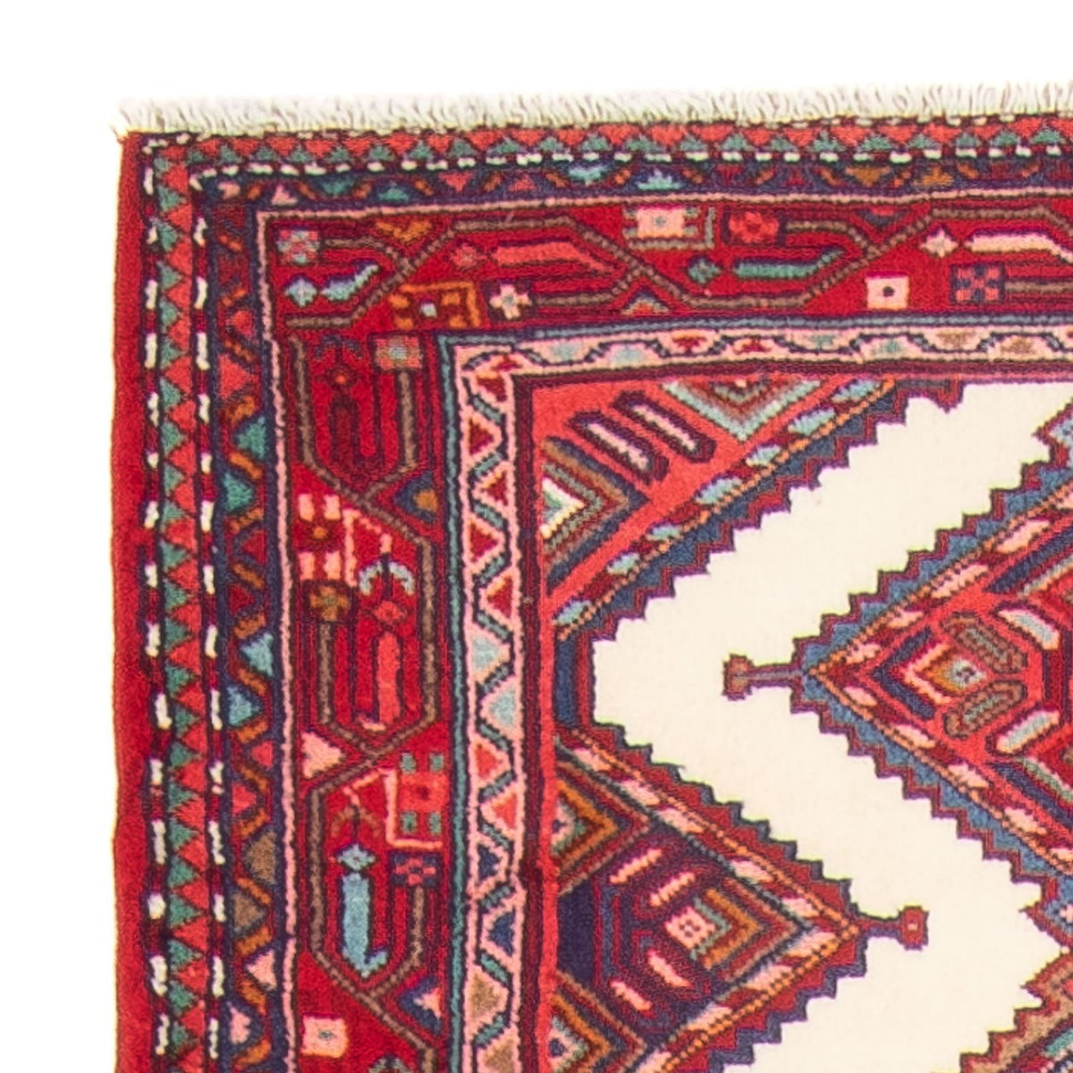 Loper Perzisch Tapijt - Nomadisch - 309 x 85 cm - beige