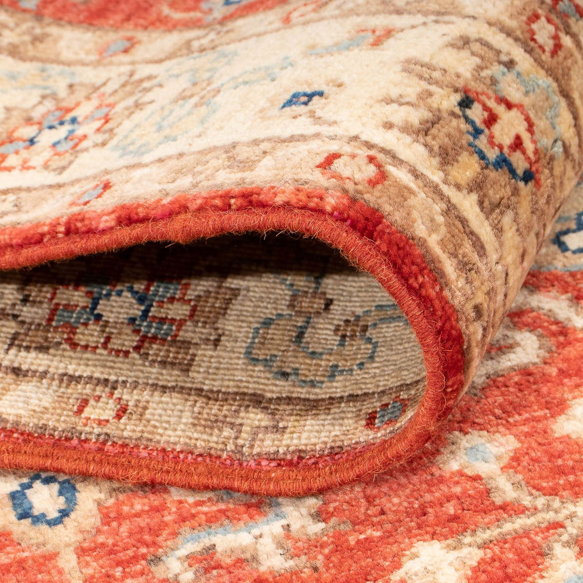 Loper Ziegler tapijt - 296 x 83 cm - rood