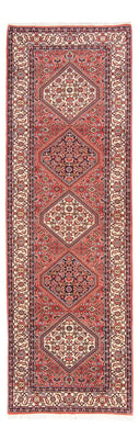 Loper Perzisch tapijt - Bijar - Koninklijk - 270 x 82 cm - rood