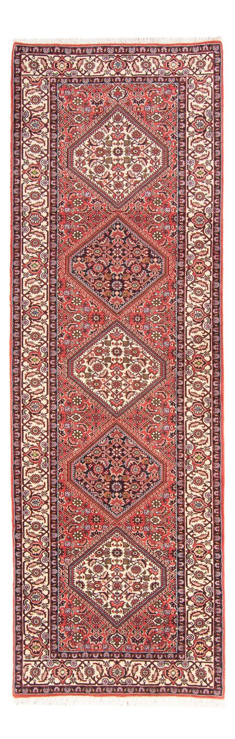Loper Perzisch tapijt - Bijar - Koninklijk - 270 x 82 cm - rood