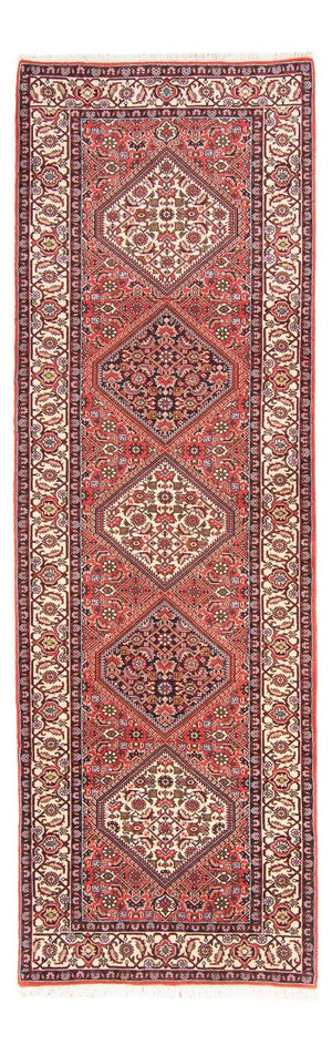 Loper Perzisch tapijt - Bijar - Koninklijk - 270 x 82 cm - rood