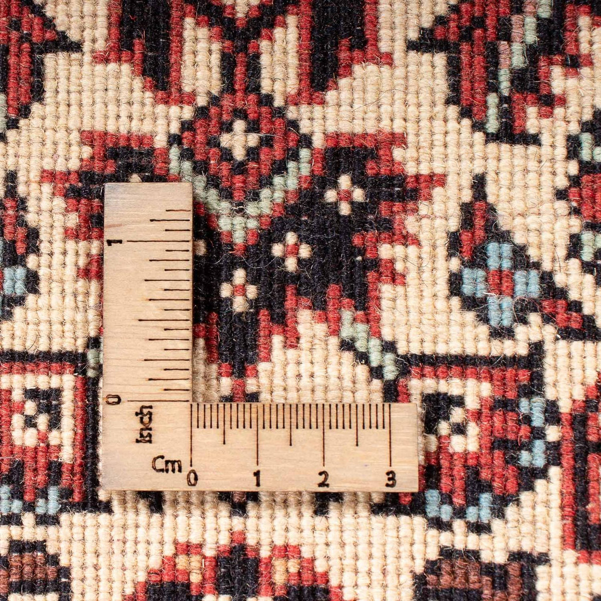 Loper Perzisch tapijt - Bijar - Koninklijk - 254 x 86 cm - beige