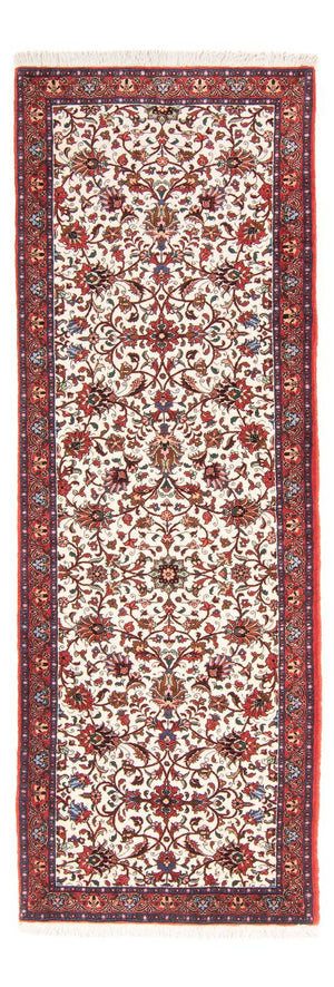 Loper Perzisch tapijt - Bijar - Koninklijk - 244 x 73 cm - beige