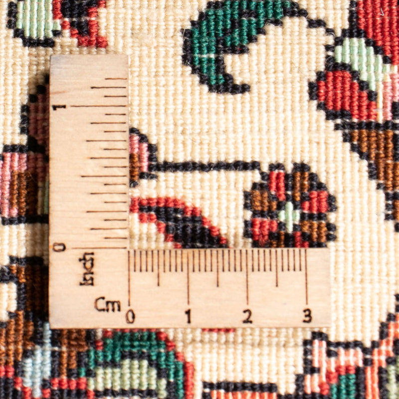 Loper Perzisch tapijt - Bijar - Koninklijk - 244 x 73 cm - beige