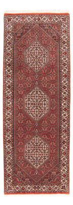 Loper Perzisch tapijt - Bijar - 236 x 80 cm - rood