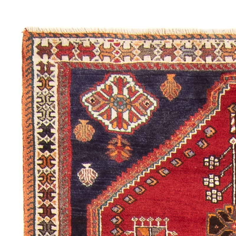Loper Gabbeh Tapijt - Kashkuli Perzisch - 234 x 82 cm - rood
