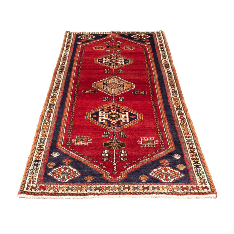 Loper Gabbeh Tapijt - Kashkuli Perzisch - 234 x 82 cm - rood