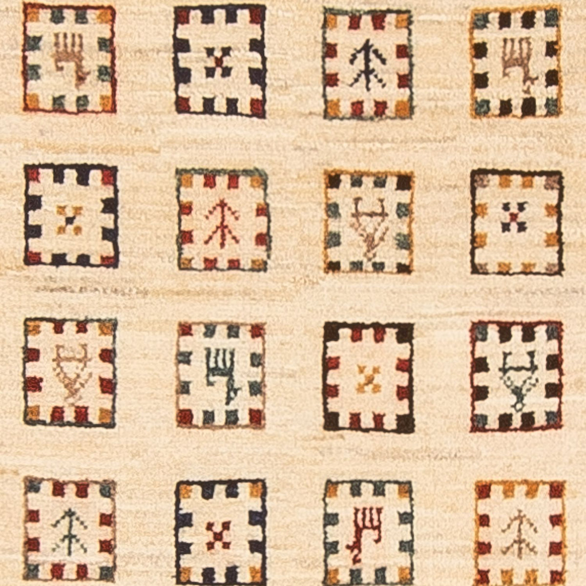 Loper Gabbeh Tapijt - Loribaft Perzisch - 193 x 82 cm - veelkleurig