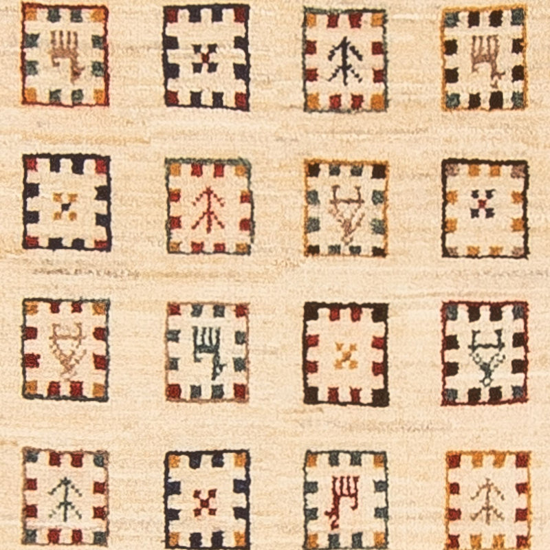 Loper Gabbeh Tapijt - Loribaft Perzisch - 193 x 82 cm - veelkleurig