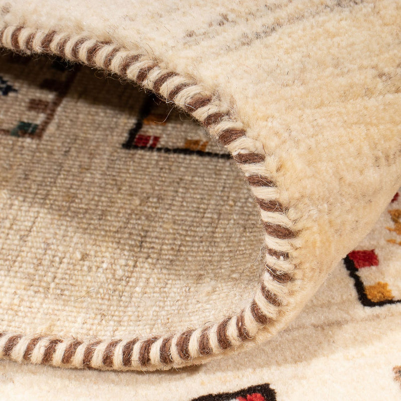 Loper Gabbeh Tapijt - Loribaft Perzisch - 193 x 82 cm - veelkleurig