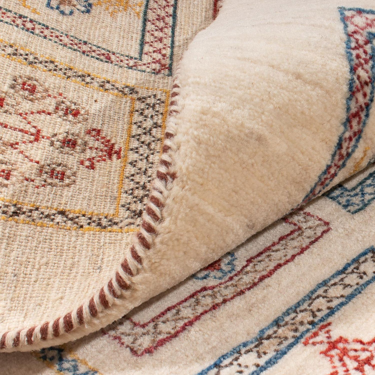 Loper Gabbeh Tapijt - Loribaft Perzisch - 193 x 84 cm - veelkleurig