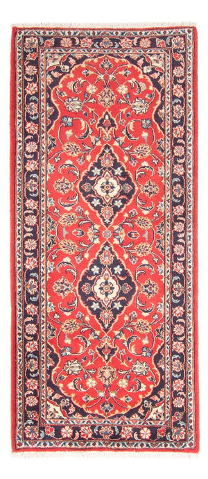 Loper Perzisch tapijt - Keshan - 194 x 80 cm - rood
