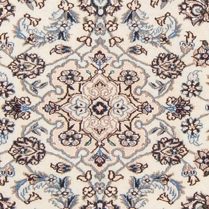 Loper Perzisch tapijt - Nain - Koninklijk - 208 x 82 cm - beige