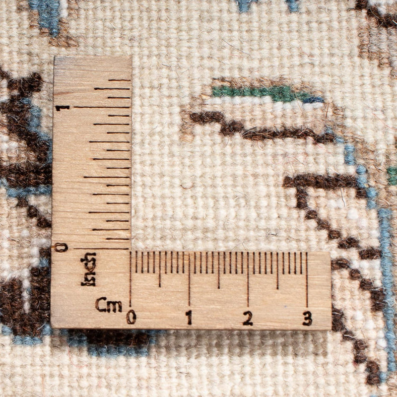 Loper Perzisch tapijt - Nain - Koninklijk - 208 x 82 cm - beige