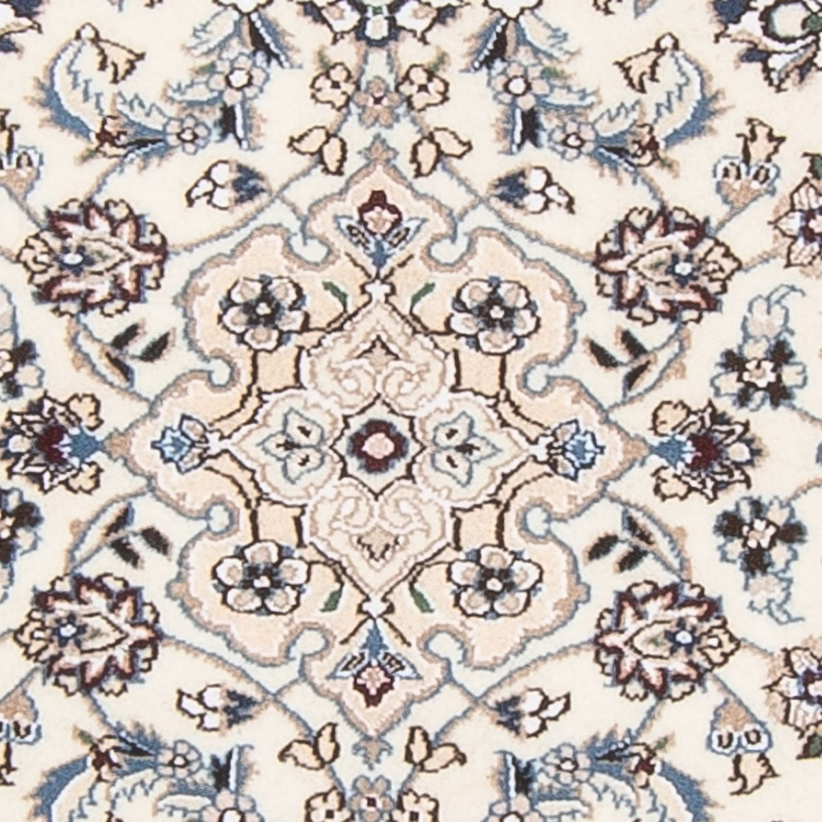 Loper Perzisch tapijt - Nain - Koninklijk - 210 x 82 cm - beige