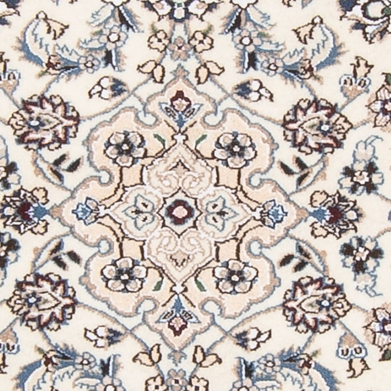 Loper Perzisch tapijt - Nain - Koninklijk - 210 x 82 cm - beige