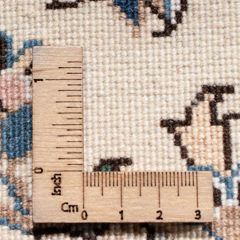 Loper Perzisch tapijt - Nain - Koninklijk - 210 x 82 cm - beige