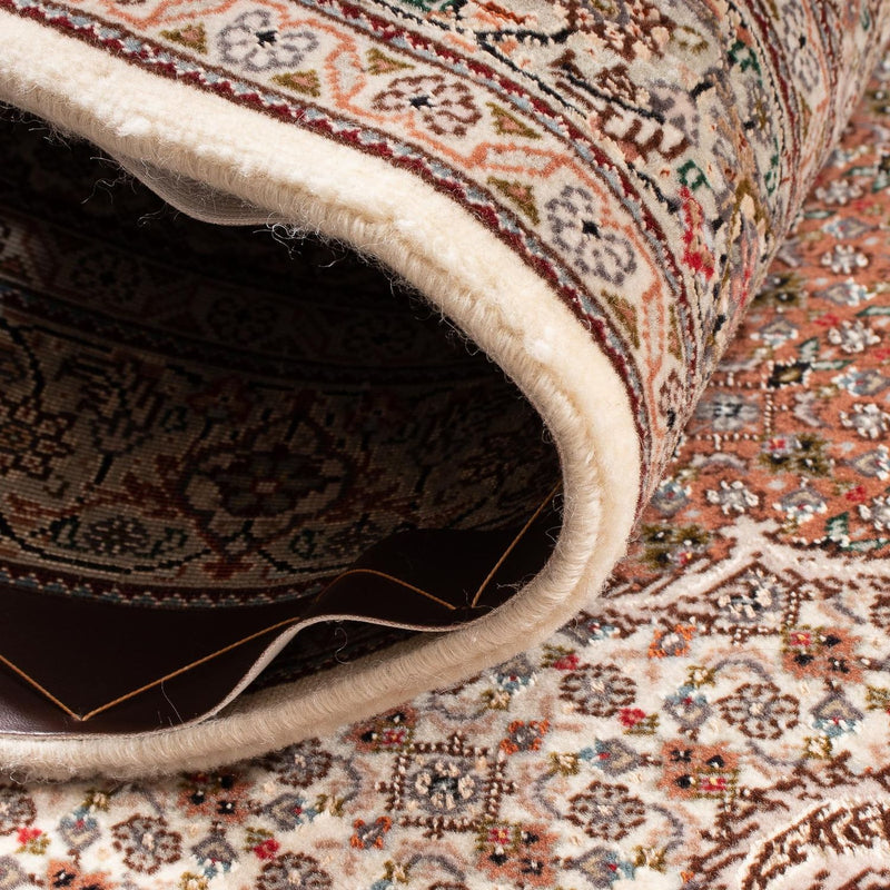 Loper Perzisch tapijt - Tabriz - Royal - 212 x 82 cm - beige