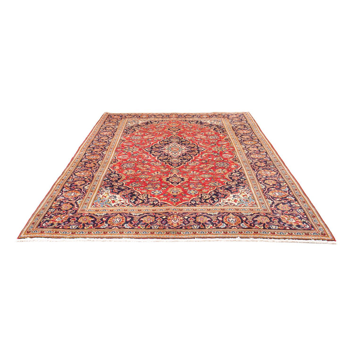 Perzisch tapijt - Keshan - 306 x 202 cm - rood