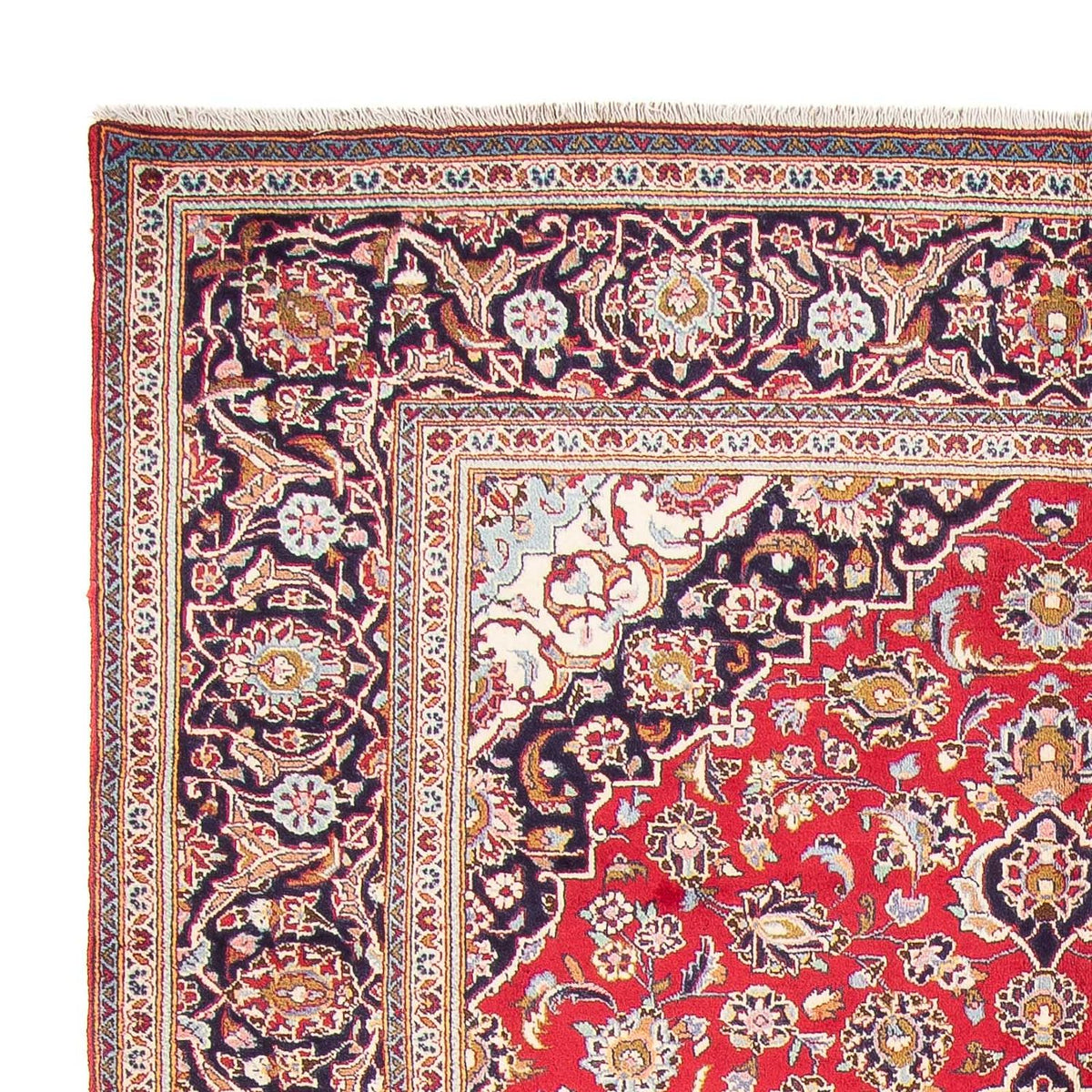 Perzisch tapijt - Keshan - 300 x 195 cm - rood