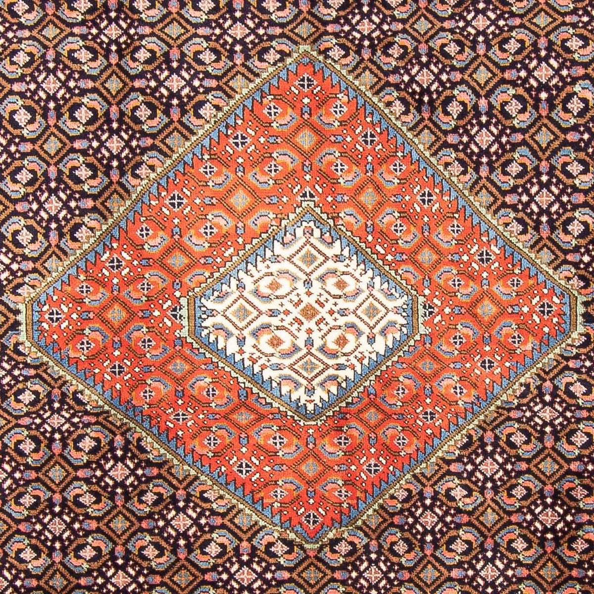 Perzisch tapijt - Tabriz - 276 x 208 cm - donkerblauw