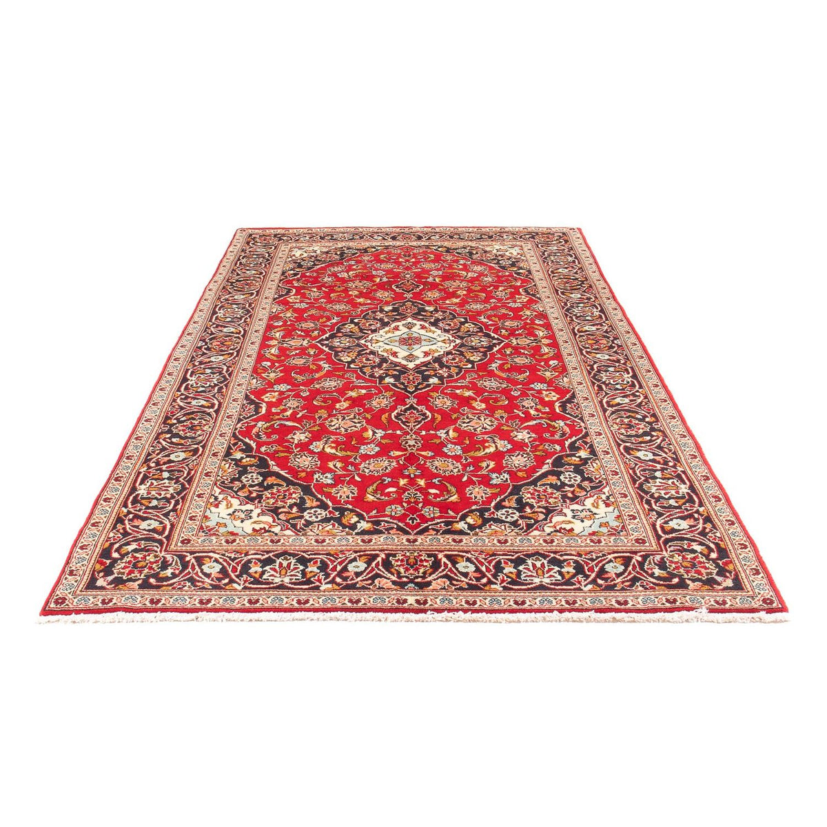 Perzisch tapijt - Keshan - 295 x 145 cm - rood