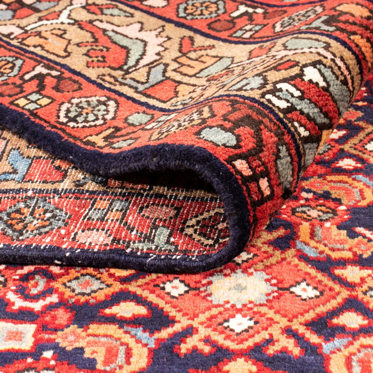 Perzisch Tapijt - Nomadisch - 243 x 165 cm - donkerblauw