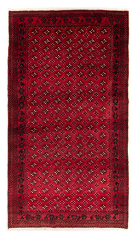 Turkaman tapijt - 239 x 130 cm - rood