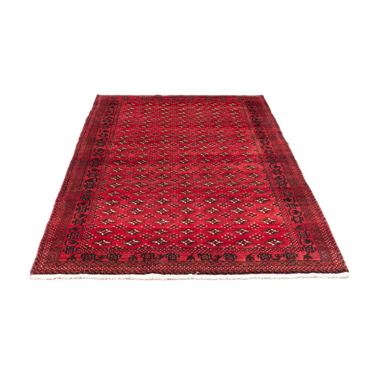 Turkaman tapijt - 239 x 130 cm - rood