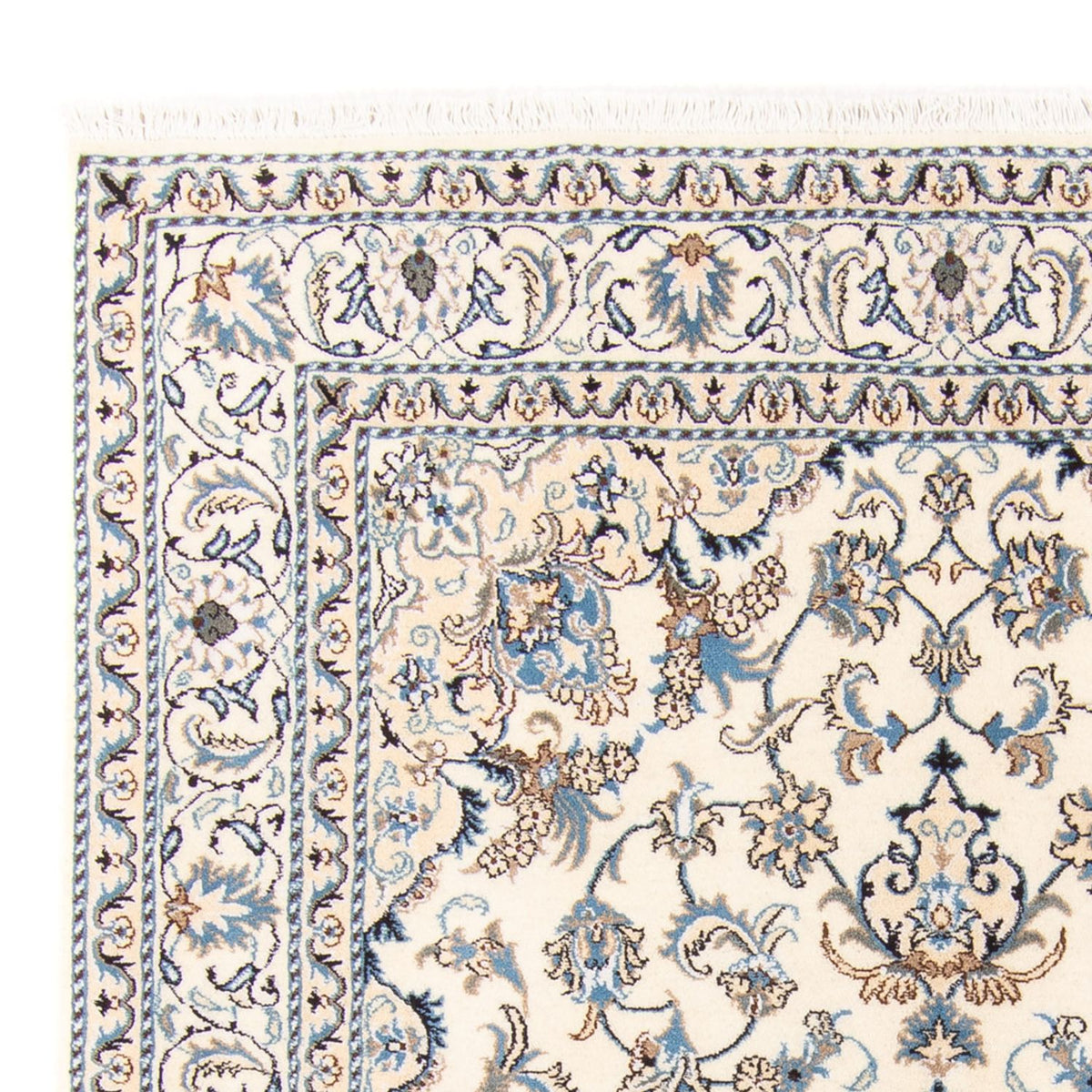 Perzisch tapijt - Nain - 237 x 167 cm - beige