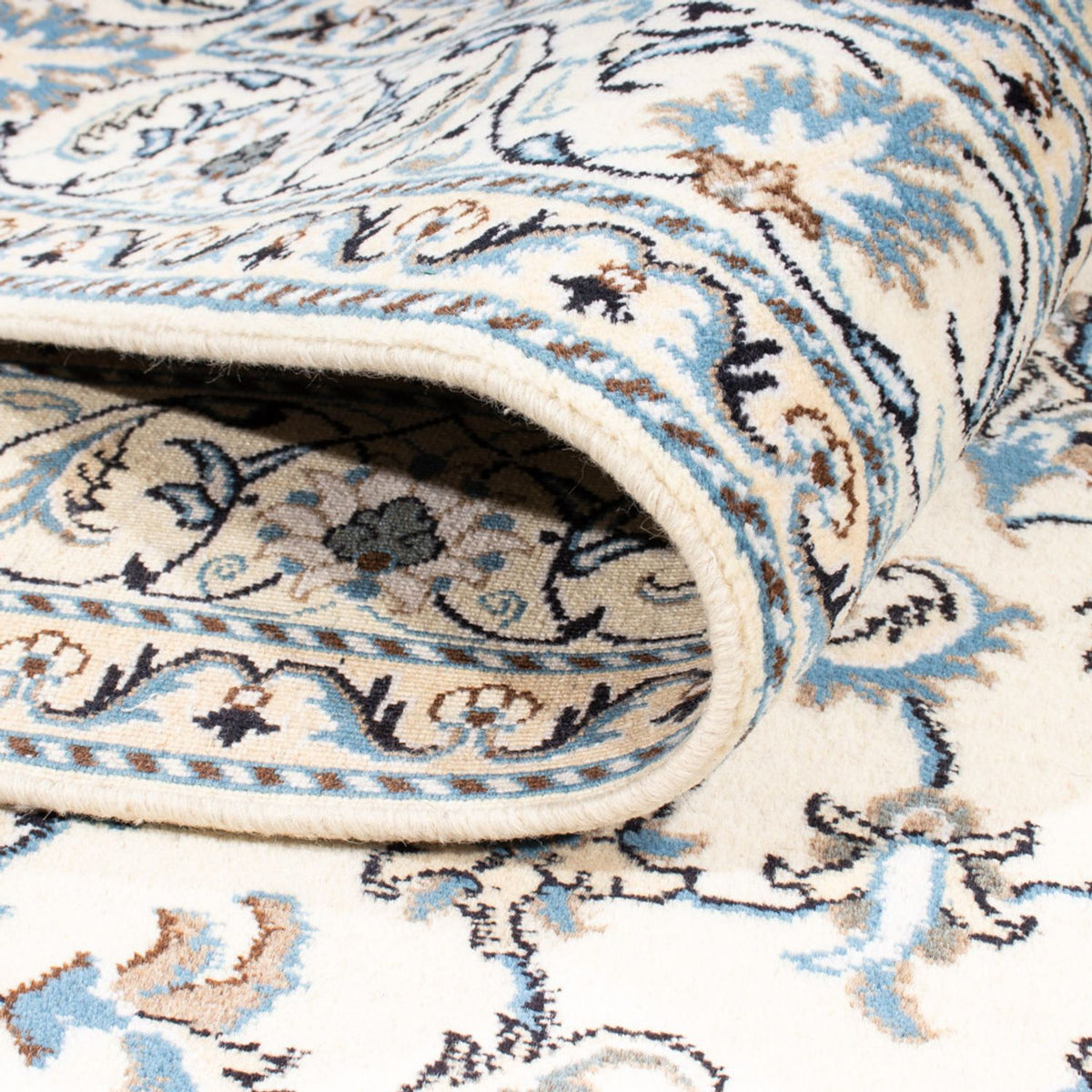 Perzisch tapijt - Nain - 237 x 167 cm - beige