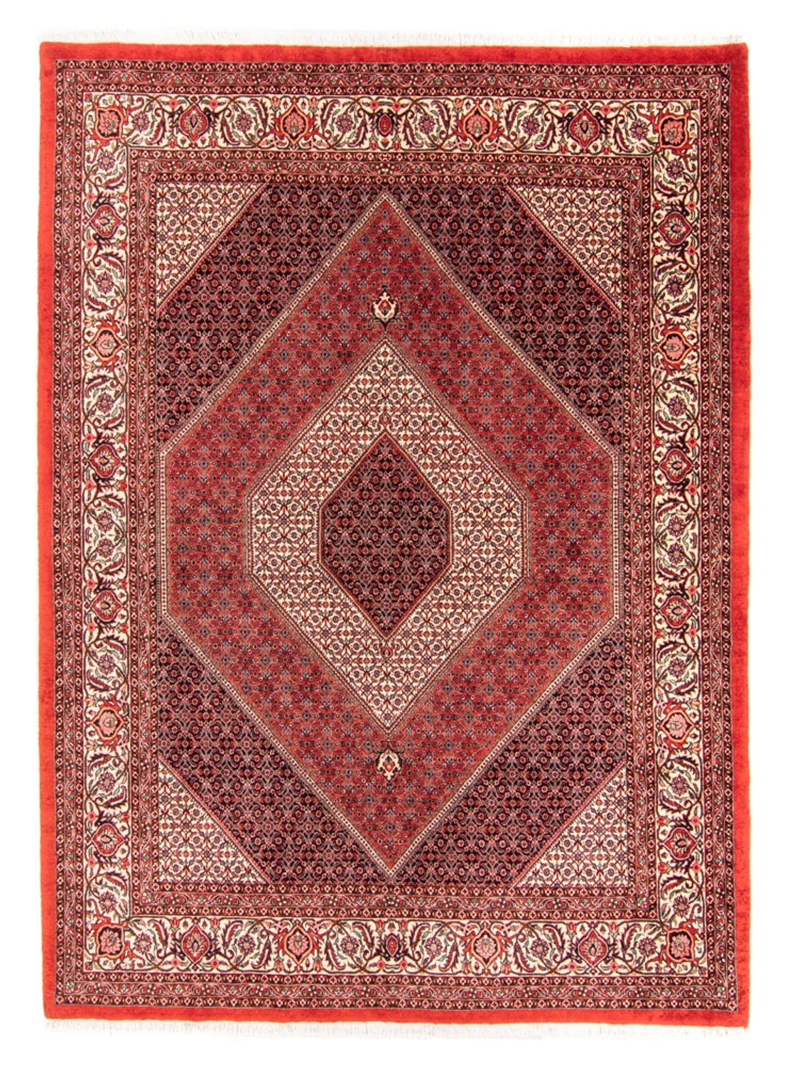 Perzisch tapijt - Bijar - Koninklijk - 240 x 175 cm - rood