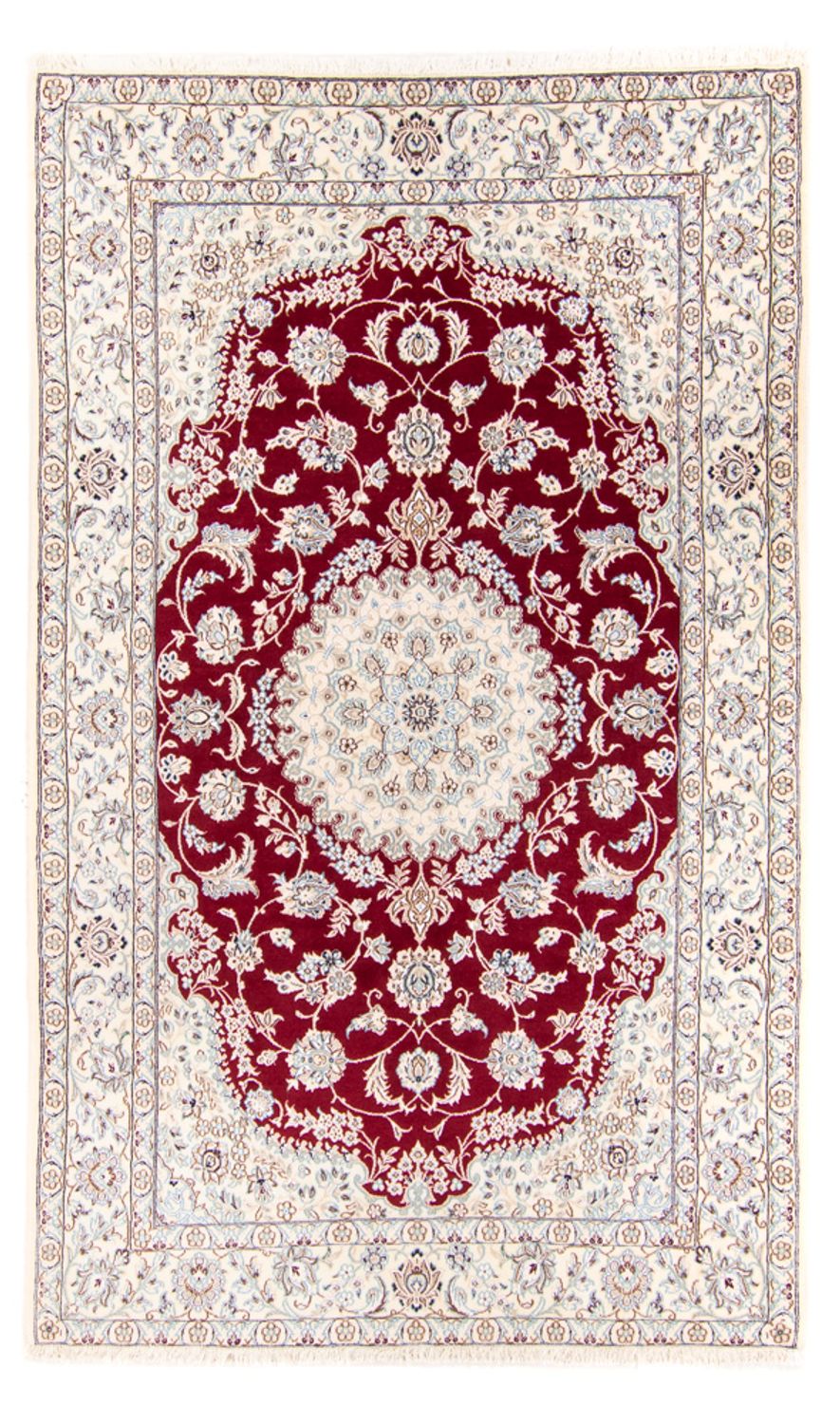 Perzisch tapijt - Nain - Koninklijk - 245 x 150 cm - rood