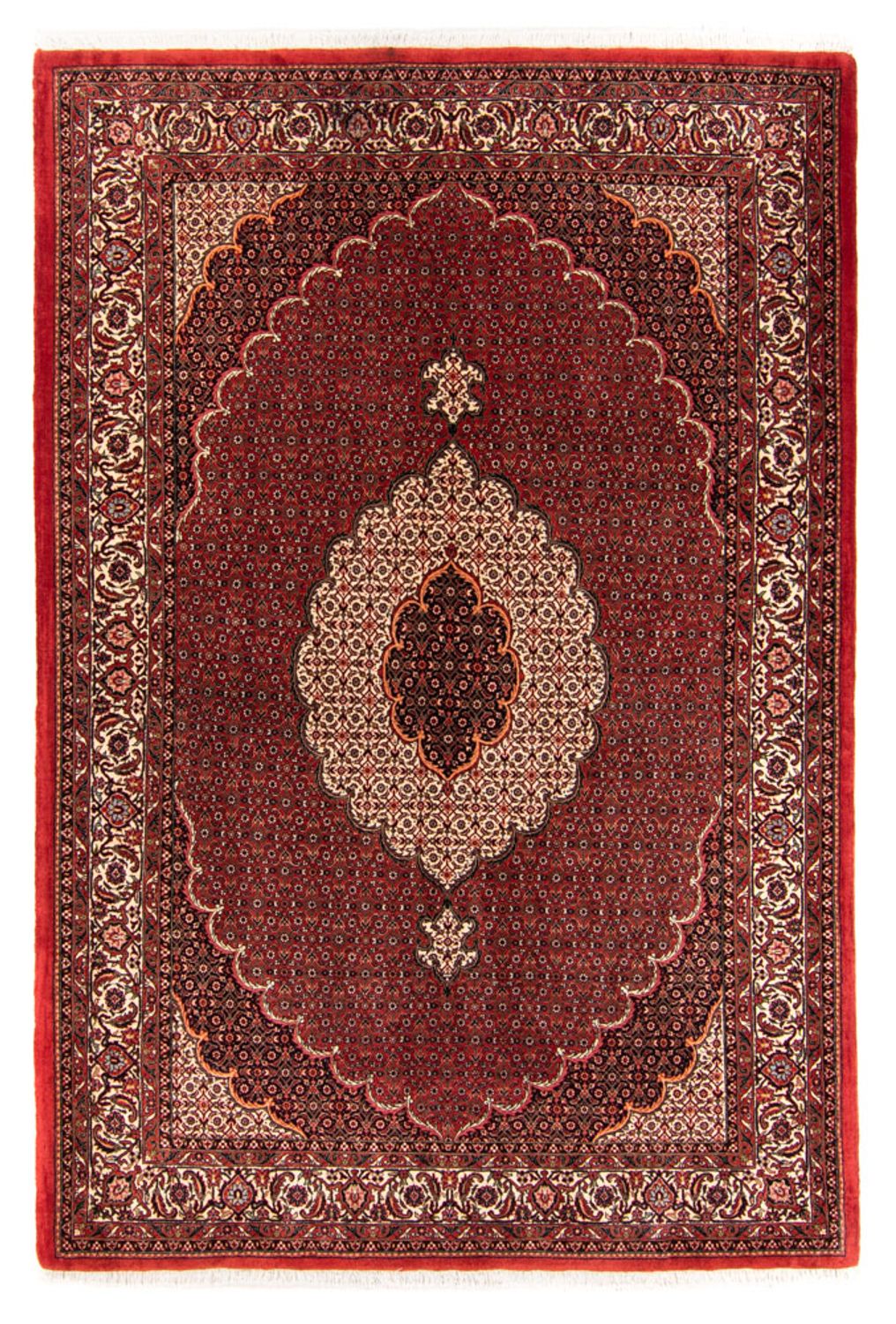 Perzisch tapijt - Bijar - Koninklijk - 234 x 168 cm - rood