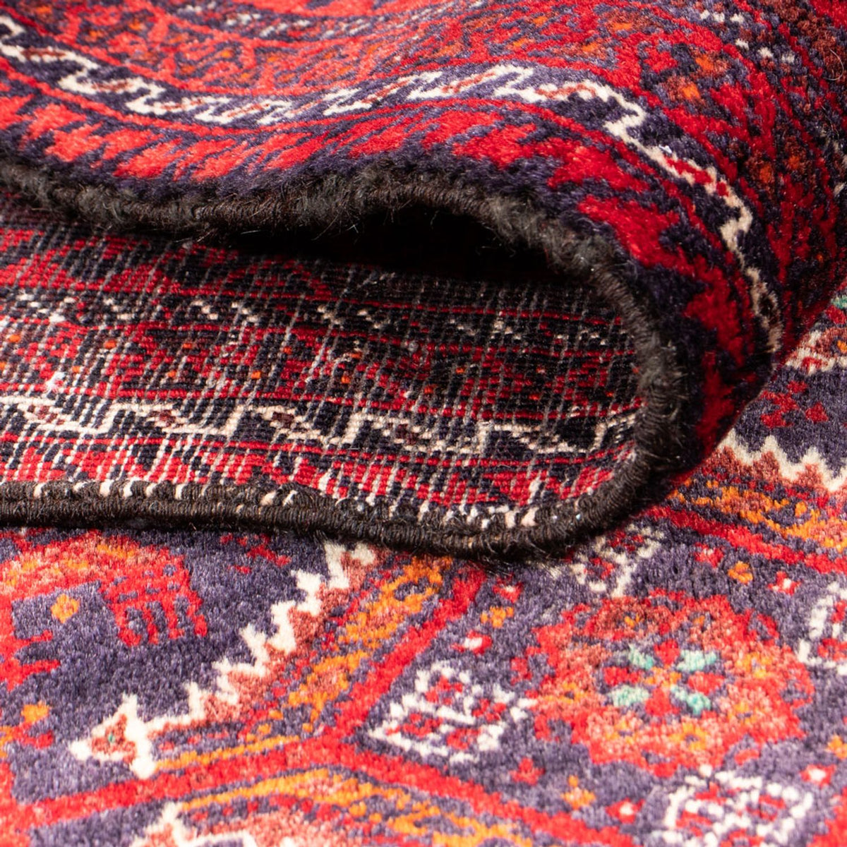 Loper Baluch tapijt - 182 x 96 cm - rood