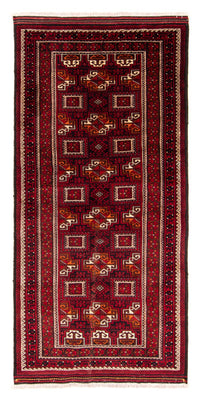 Loper Baluch tapijt - 190 x 90 cm - rood