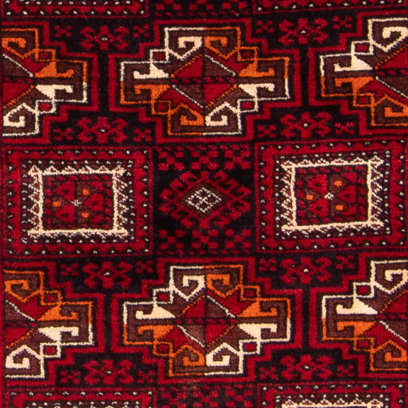 Loper Baluch tapijt - 190 x 90 cm - rood