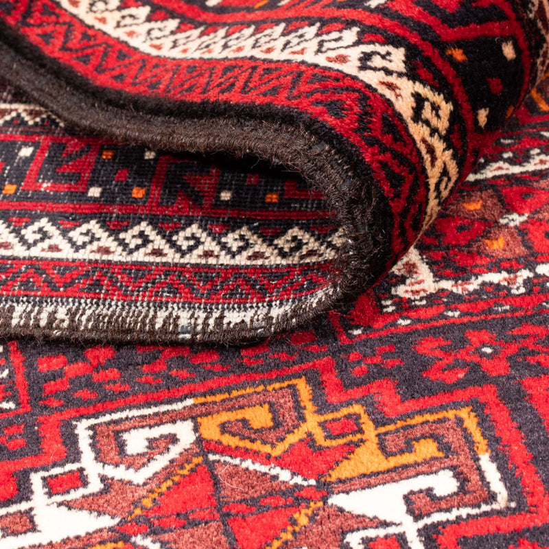 Loper Baluch tapijt - 190 x 90 cm - rood