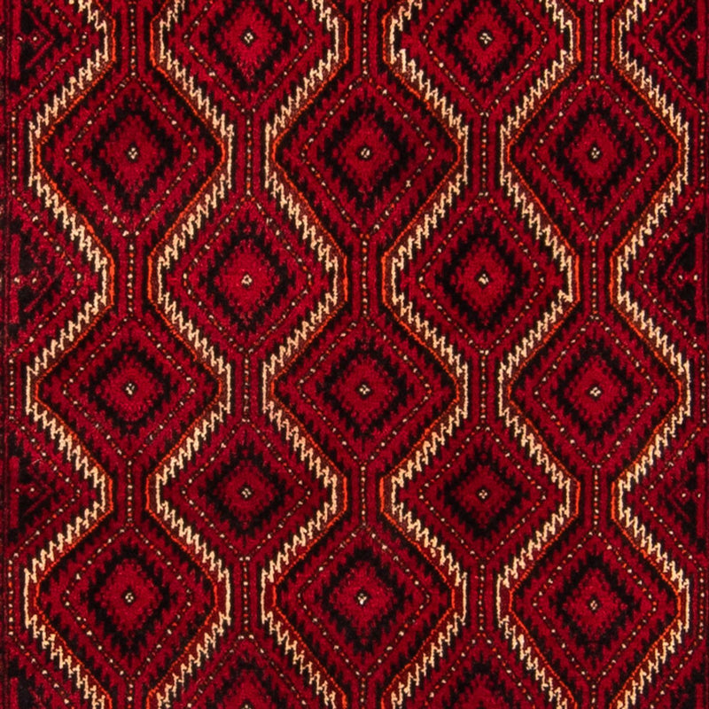 Loper Baluch tapijt - 198 x 92 cm - rood