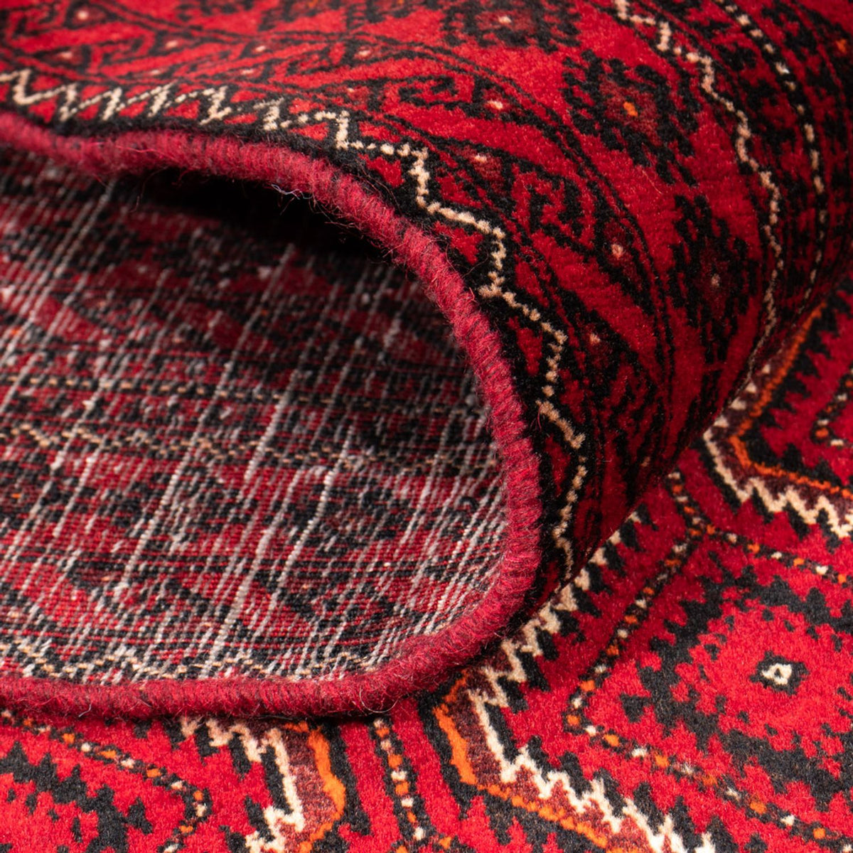Loper Baluch tapijt - 198 x 92 cm - rood