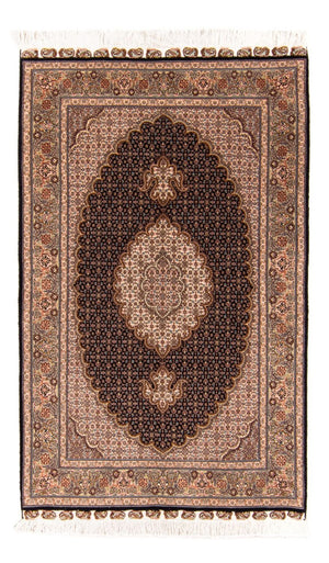 Perzisch tapijt - Tabriz - Royal - 160 x 103 cm - donkerblauw