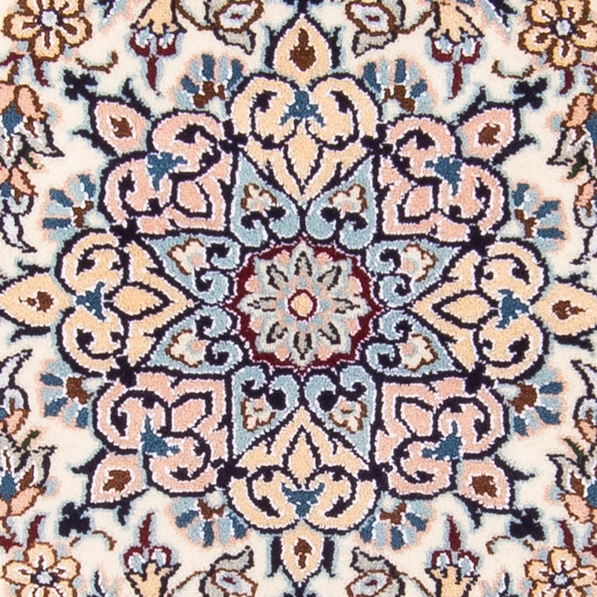 Perzisch tapijt - Nain - Koninklijk - 138 x 87 cm - beige