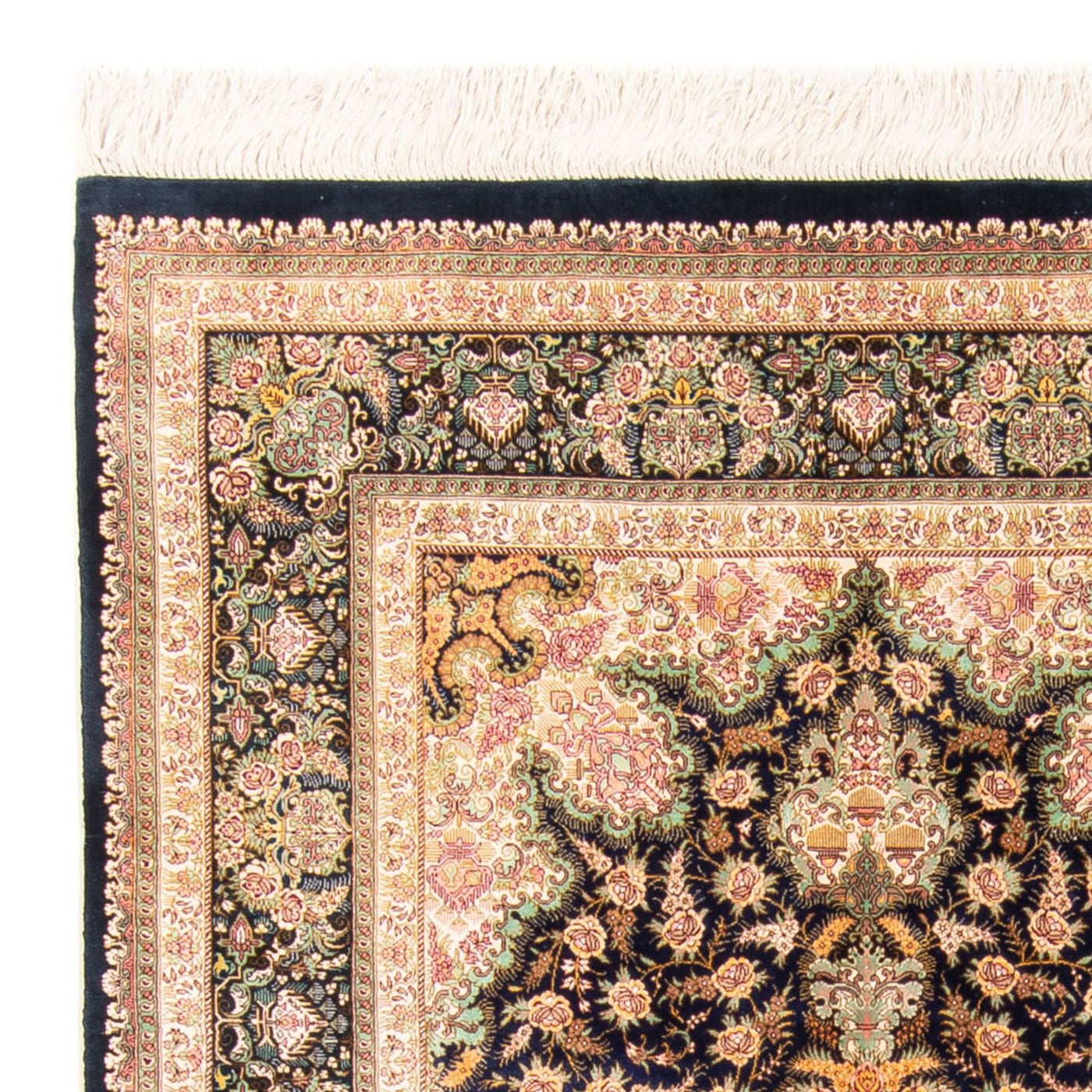 Qom zijde Tapijt 152x102cm - Perzisch tapijt
