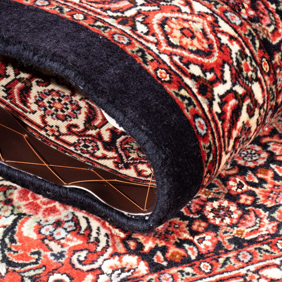 Perzisch tapijt - Bijar - 145 x 72 cm - donkerblauw