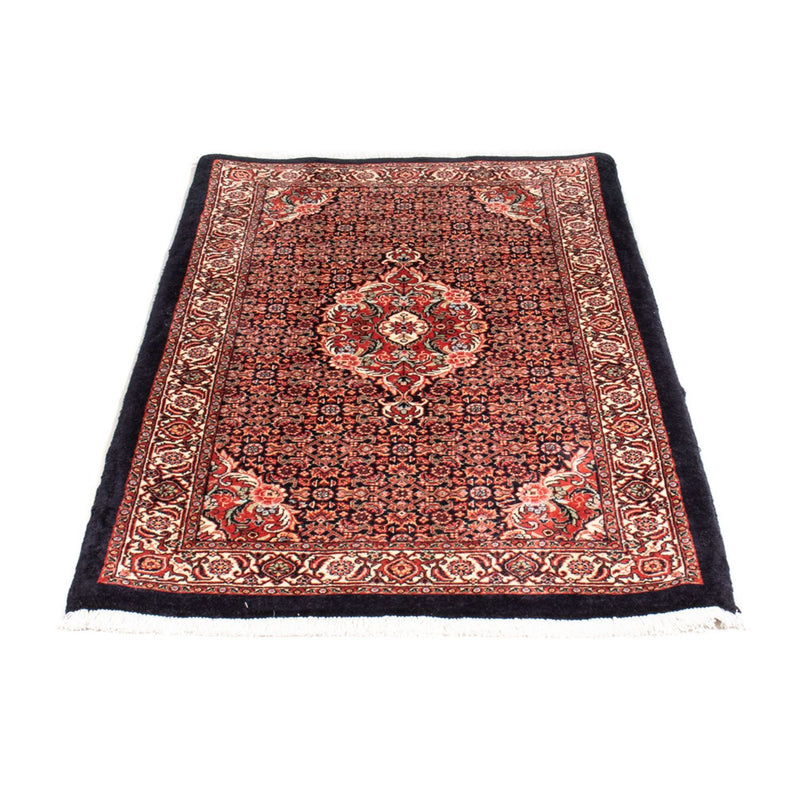 Perzisch tapijt - Bijar - 145 x 72 cm - donkerblauw