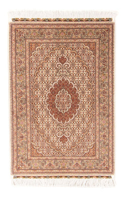 Perzisch tapijt - Tabriz - Royal - 130 x 75 cm - beige