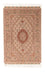 Perzisch tapijt - Tabriz - Royal - 130 x 75 cm - beige