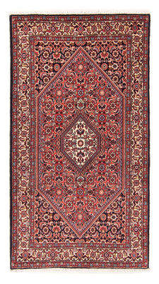 Perzisch tapijt - Bijar - Koninklijk - 155 x 87 cm - rood