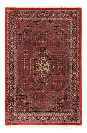 Perzisch tapijt - Bijar - Koninklijk - 140 x 92 cm - rood