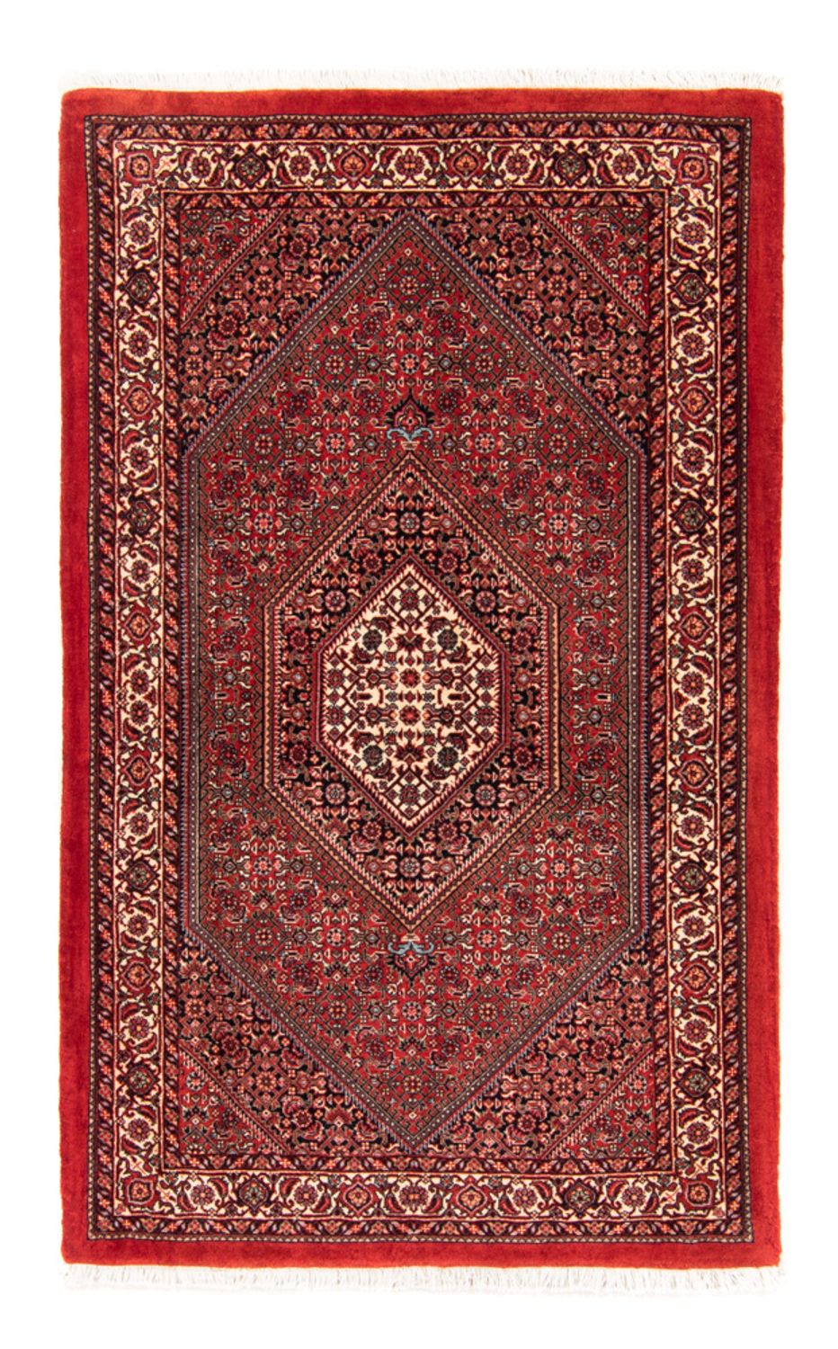 Perzisch tapijt - Bijar - Koninklijk - 150 x 90 cm - rood